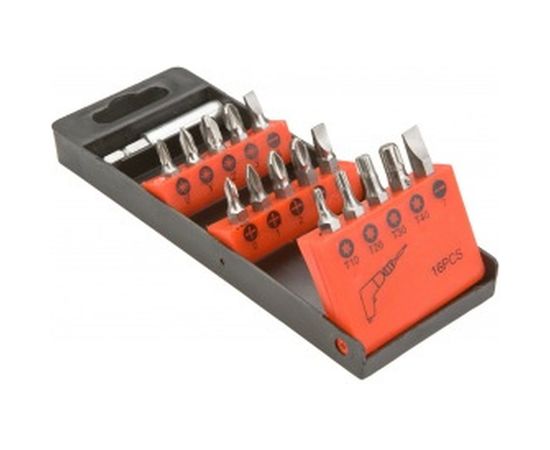 Набор насадок с держателем (16 шт.) Top Tools 39D383 