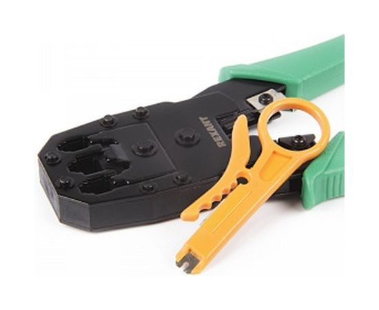 Кримпер для обжима 8P8C / 6P6C / 4P4C /ht-200/, заделка витой пары /ht-318М/ REXANT ht-315 12-3441 