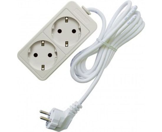 Бытовой удлинитель СОЮЗ ТМ, 3500Вт, с/з, 2гн., ПВС, 5м 481S-6205 