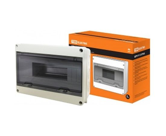 Бокс ЩРН-П-12 модулей навесной пластик IP65 TDM SQ0908-0003 