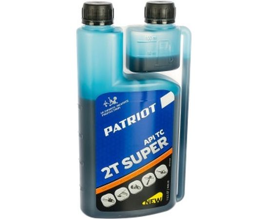 Масло Super Active 2T с дозатором (0.946 л) для 2-х тактных двигателей Patriot 