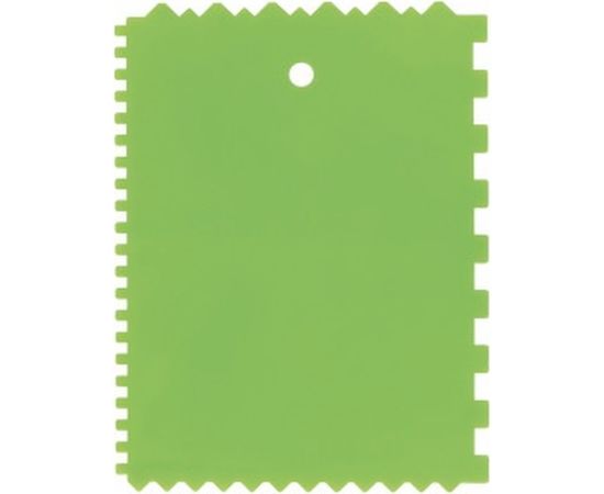 Пластмассовый шпатель для клея СИБРТЕХ 130х170 мм зубчатый 86018 – изображение 2