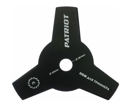 Нож TBS-3 (230 мм; 25.4 мм) для триммеров PATRIOT 809115199 – изображение 2