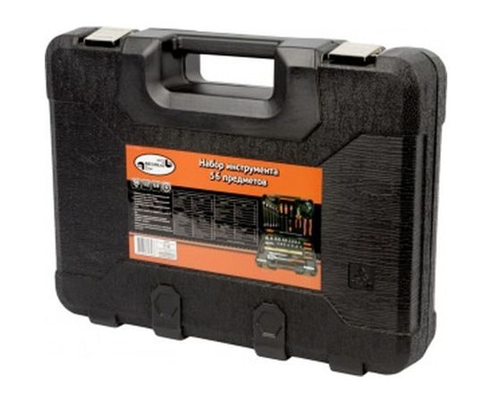 Набор инструмента АвтоDело 1/2" DR 1/4" DR 56 предметов 39856 10997 – изображение 2