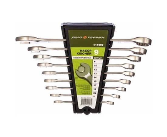 Набор комбинированных ключей 9 шт холдер ДТ/10 Дело Техники 511090 – изображение 2