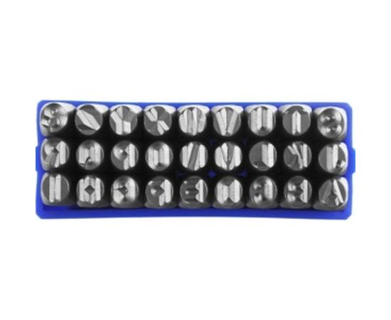 Буквенные латинские клейма Зубр, шрифт 5 мм 21505-05_z01 – изображение 2