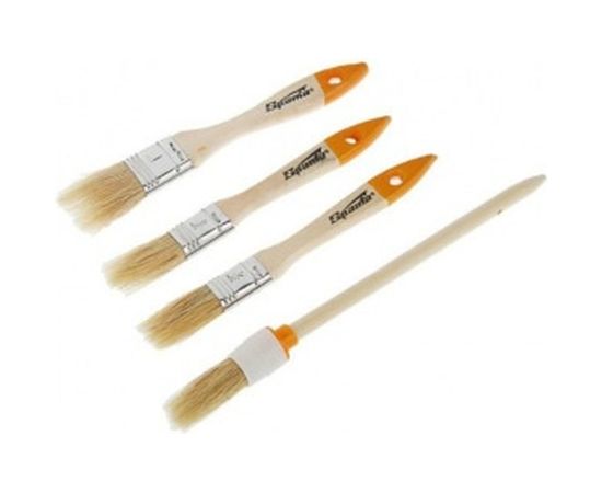 Набор плоских и круглых кистей 4 шт. SPARTA 841135 – изображение 2