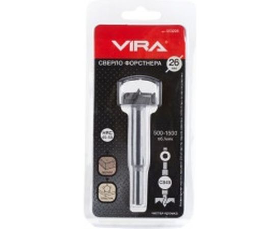 Сверло Форстнера 26 мм VIRA 553226 – изображение 3