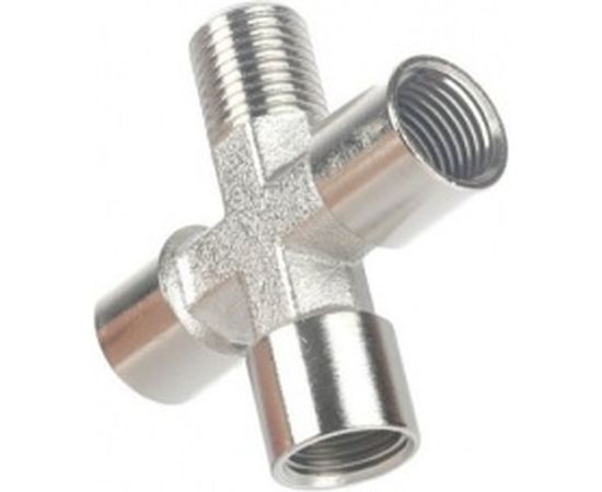 Переходник 1259/2 крест 1/4" FFFM PATRIOT 830900015 – изображение 3