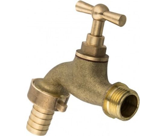 Водоразборный кран с вентилем 1/2 латунь QUATTRO ELEMENTI 246-432 – изображение 4