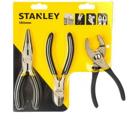 Набор из плоскогубцев и кусачек 3шт Stanley 0-84-114 – изображение 5