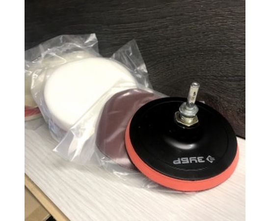 Набор насадок полировальных 7 шт. (125 мм) для дрели Зубр 3591-125-H7 – изображение 6