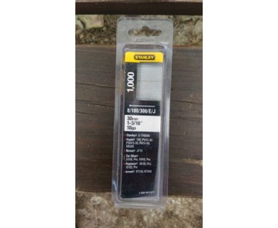 Стальная шпилька для степлера Stanley тип "J" 30мм х 1000шт 1-SWKBN1187T – изображение 7