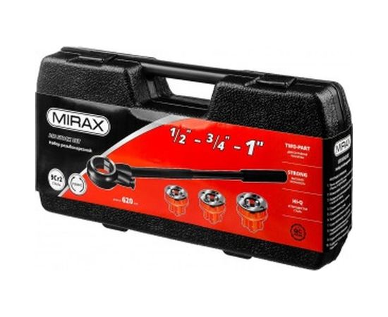 Трубный резьбонарезной набор №3 MIRAX 4 предмета 28240-H3 – изображение 8