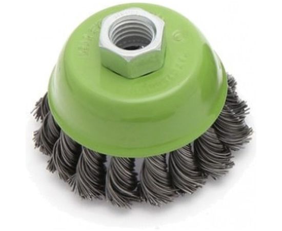 Щетка крученая чашка 80 мм для УШМ Дело Техники 275480 