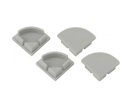 Набор заглушек для профиля CAB280 ЭРА 1616R-3A 4 глухие круглые Б0039451 
