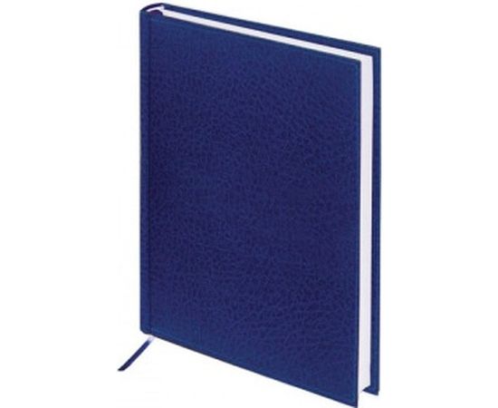 Недатированный ежедневник BRAUBERG А5 138х213 мм "Profile", балакрон, 160 л., синий, 123426 
