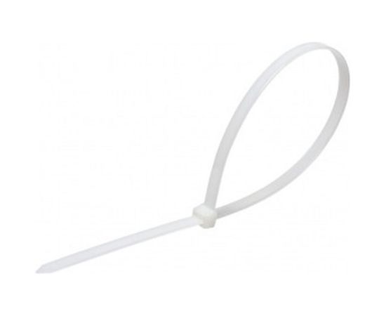 Универсальный пластиковый хомут ЭВРИКА белый 5.0x500мм 25шт ER-05502 