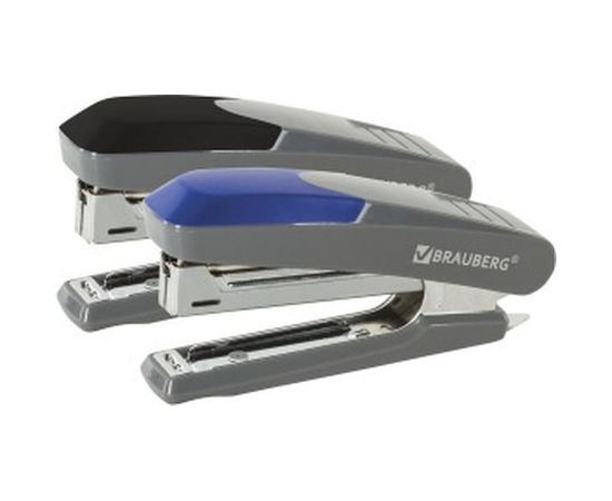 Серый степлер BRAUBERG №10 Quantis 222553 