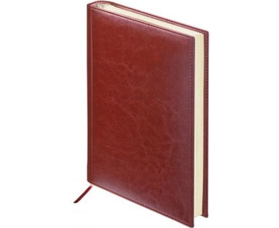 Недатированный ежедневник BRAUBERG МАЛЫЙ ФОРМАТ 100x150 мм А6"Imperial", под гладкую кожу, 160 л., 123465 