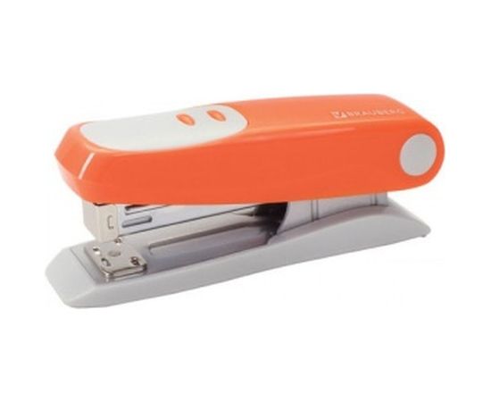 Оранжевый степлер BRAUBERG №24/6, 26/6 Germanium 226574 
