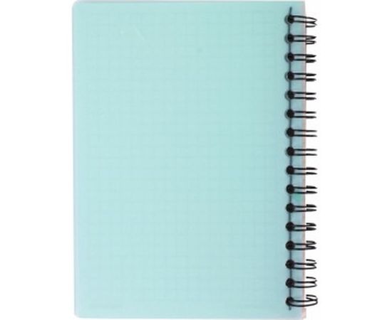 Блокнот BRAUBERG 105 х145 мм, А6, 80л, гребень сбоку, обложка, клетка, Офисный, 125399 – изображение 2