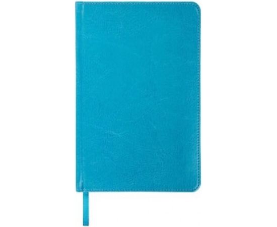 Недатированный ежедневник BRAUBERG Rainbow А5 138x213 мм, кожзам, 136 л, бирюзовый 111666 – изображение 2