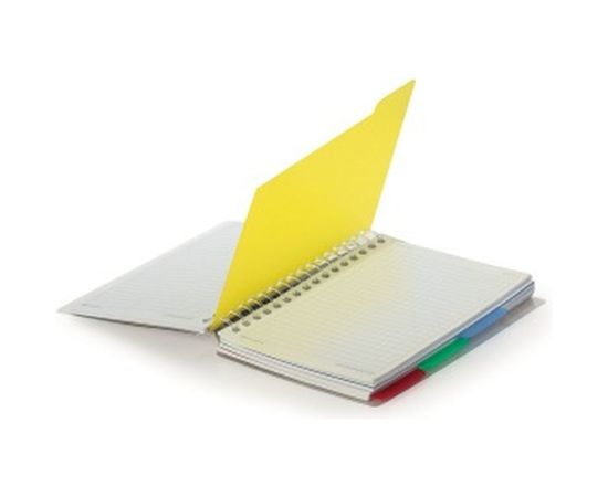 Блокнот BRAUBERG 115х152 мм, А6, 150л, гребень сбоку, обложка, 4 раздел-ля, клетка, Кружево, 125389 – изображение 2