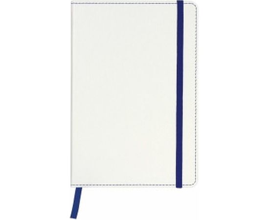 Блокнот BRAUBERG Office А5 148x218 мм, под кожу, резинка, 80 л, белый, 111029 – изображение 2