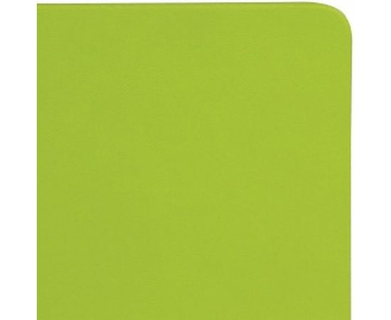 Блокнот BRAUBERG Metropolis X А5 148x218 мм, под кожу, резинка, 80 л, светло-зеленый, 111033 – изображение 3