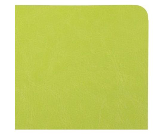 Блокнот BRAUBERG Metropolis Ultra А5 148x218 мм, под кожу, резинка, 80 л, салатовый, 111020 – изображение 3