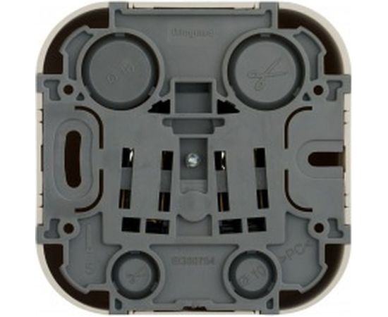 Розетка Legrand 2К+З без шторок, слоновая кость 782241 – изображение 3