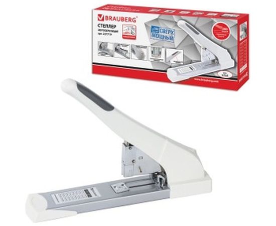 Степлер BRAUBERG №24/6-23/24 Leistung, 227719 – изображение 3