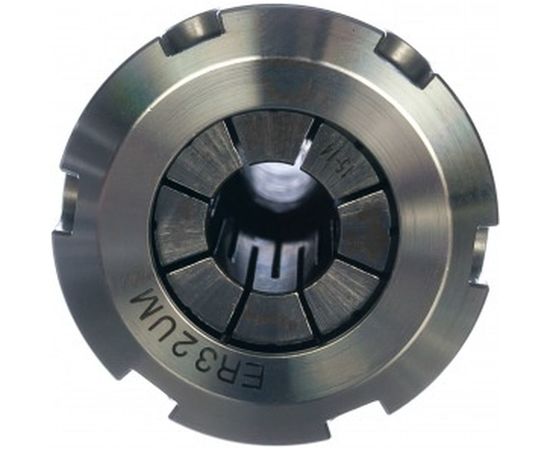 Патрон цанговый КМ4ER32 хвостовик конус Морзе DIN228A с набором цанг 18 шт., 3-20 мм GRIFF b220431 – изображение 3