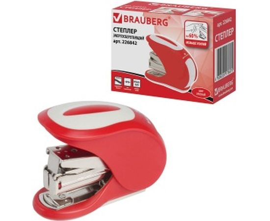 Степлер BRAUBERG №24/6, 26/6 Leistung 226842 – изображение 3