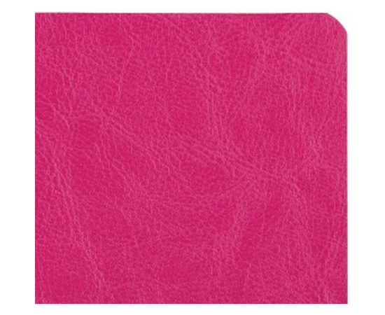 Блокнот BRAUBERG Metropolis Ultra А5 148x218 мм, под кожу, резинка, 80 л, розовый, 111024 – изображение 3