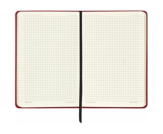 Блокнот BRAUBERG Office А5 148x218 мм, под кожу, резинка, 80 л, красный, 111030 – изображение 3