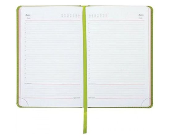 Недатированный ежедневник BRAUBERG Rainbow А5 138x213 мм, кожзам, 136 л, зеленый 111669 – изображение 4