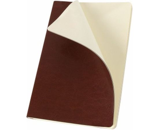 Блокнот BRAUBERG Metropolis Ultra А5 148x218 мм, под кожу, резинка, 80 л, коричневый, 111023 – изображение 4