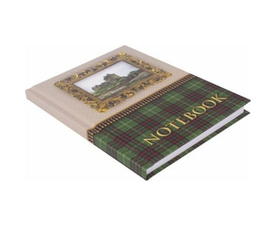 Блокнот BRAUBERG 110 х147 мм, А6, 80л, ламинир. обложка, выборочн. лак, клетка, Шотландка, 123245 – изображение 4