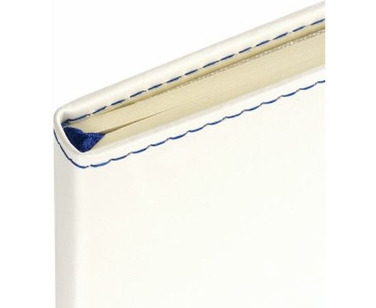 Блокнот BRAUBERG Office А5 148x218 мм, под кожу, резинка, 80 л, белый, 111029 – изображение 4