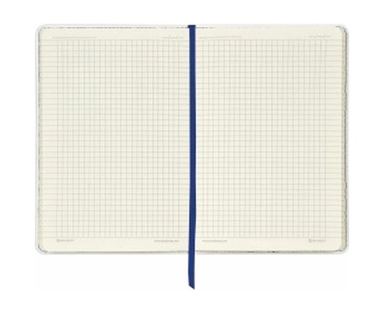 Блокнот BRAUBERG Office А5 148x218 мм, под кожу, резинка, 80 л, белый, 111029 – изображение 5