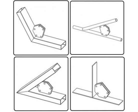 Магнитный держатель для сварки шести углов Forceberg 9-4014534 – изображение 5