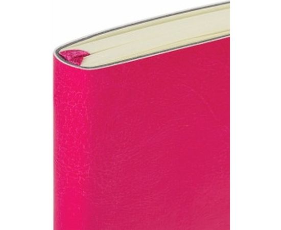 Блокнот BRAUBERG Metropolis Ultra А5 148x218 мм, под кожу, резинка, 80 л, розовый, 111024 – изображение 5