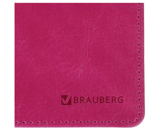 Недатированный планинг BRAUBERG Rainbow 305x140 мм, кожзам, розовый 111699 – изображение 5