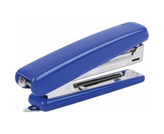 Степлер №10 BRAUBERG Classic, до 12 листов, с антистеплером, синий, 228499 – изображение 5