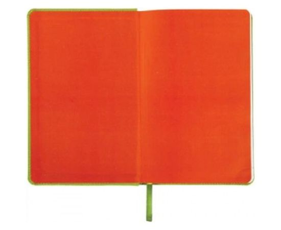 Недатированный ежедневник BRAUBERG Rainbow А5 138x213 мм, кожзам, 136 л, зеленый 111669 – изображение 5