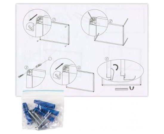 Магнитно-маркерная доска стандарт, 100х150 см, алюминиевая рамка, BRAUBERG 235523 – изображение 5