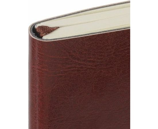 Блокнот BRAUBERG Metropolis Ultra А5 148x218 мм, под кожу, резинка, 80 л, коричневый, 111023 – изображение 5