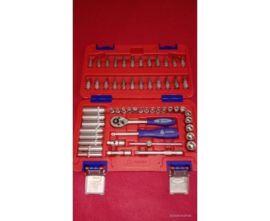 Универсальный набор инструментов МАСТАК 56 предметов 01-056C – изображение 6